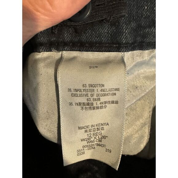 Levi's Boys 511Slim ‎ 12REG 26x26 Blue Straight Leg - Picture 7 of 7